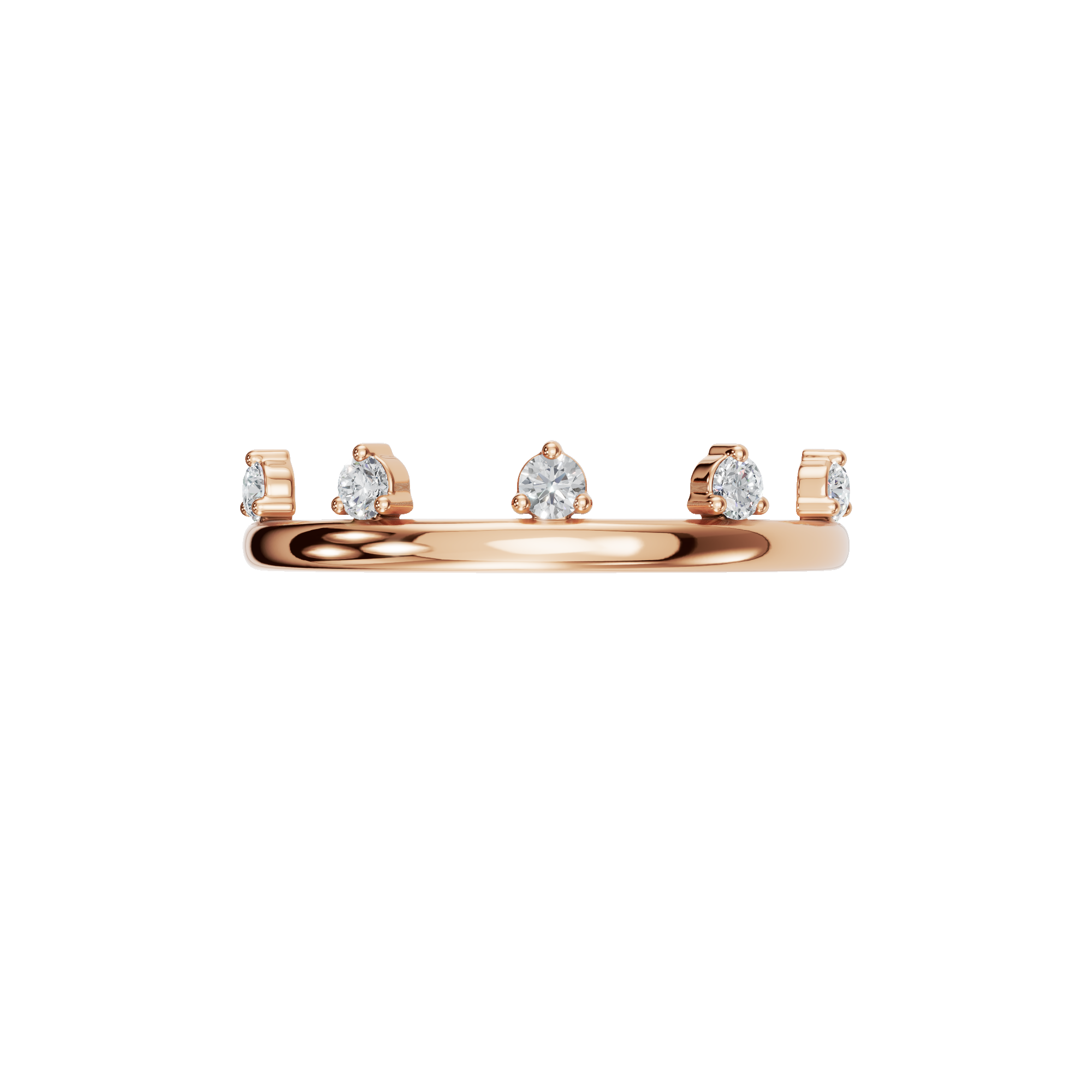 ROUND WEDDING BAND
