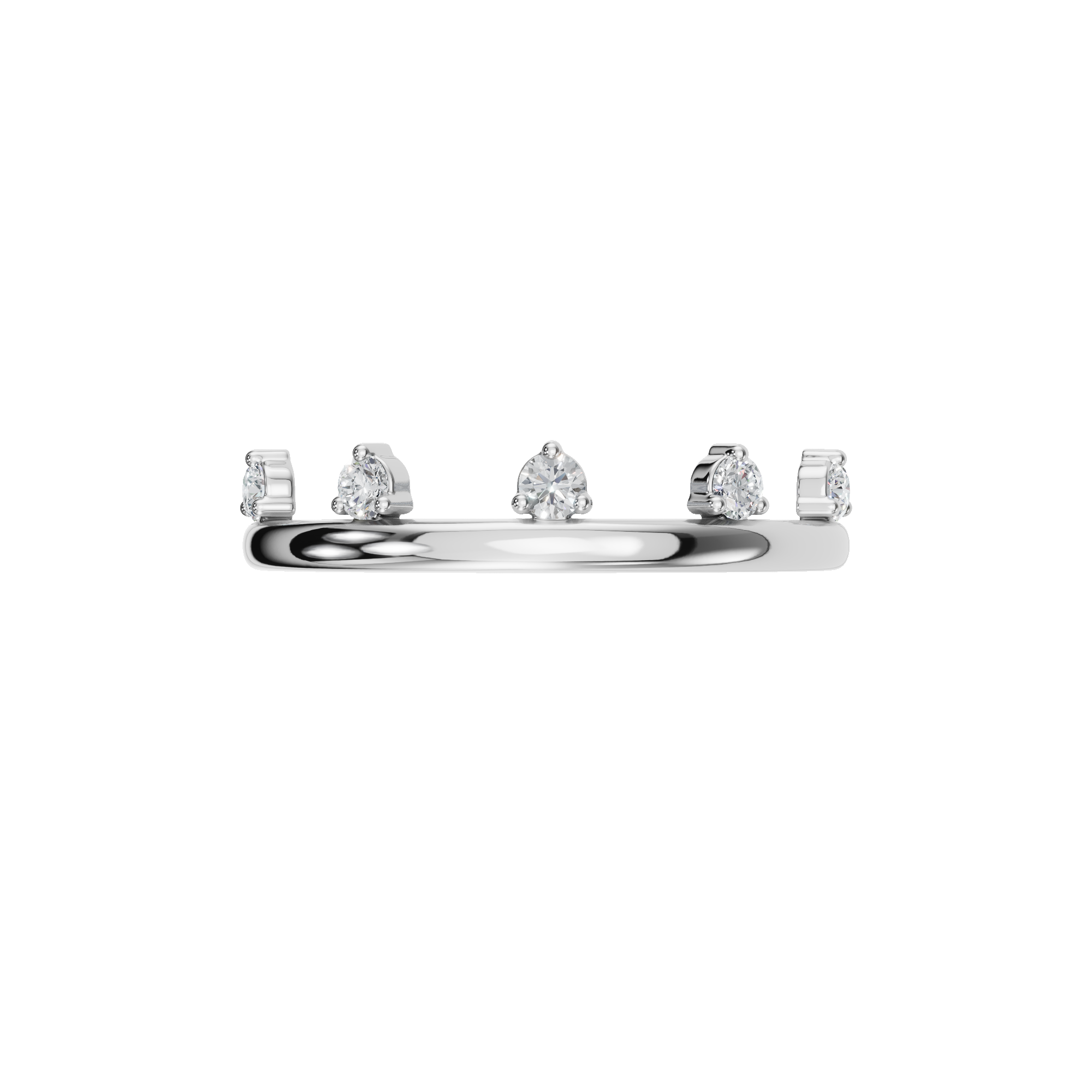 ROUND WEDDING BAND