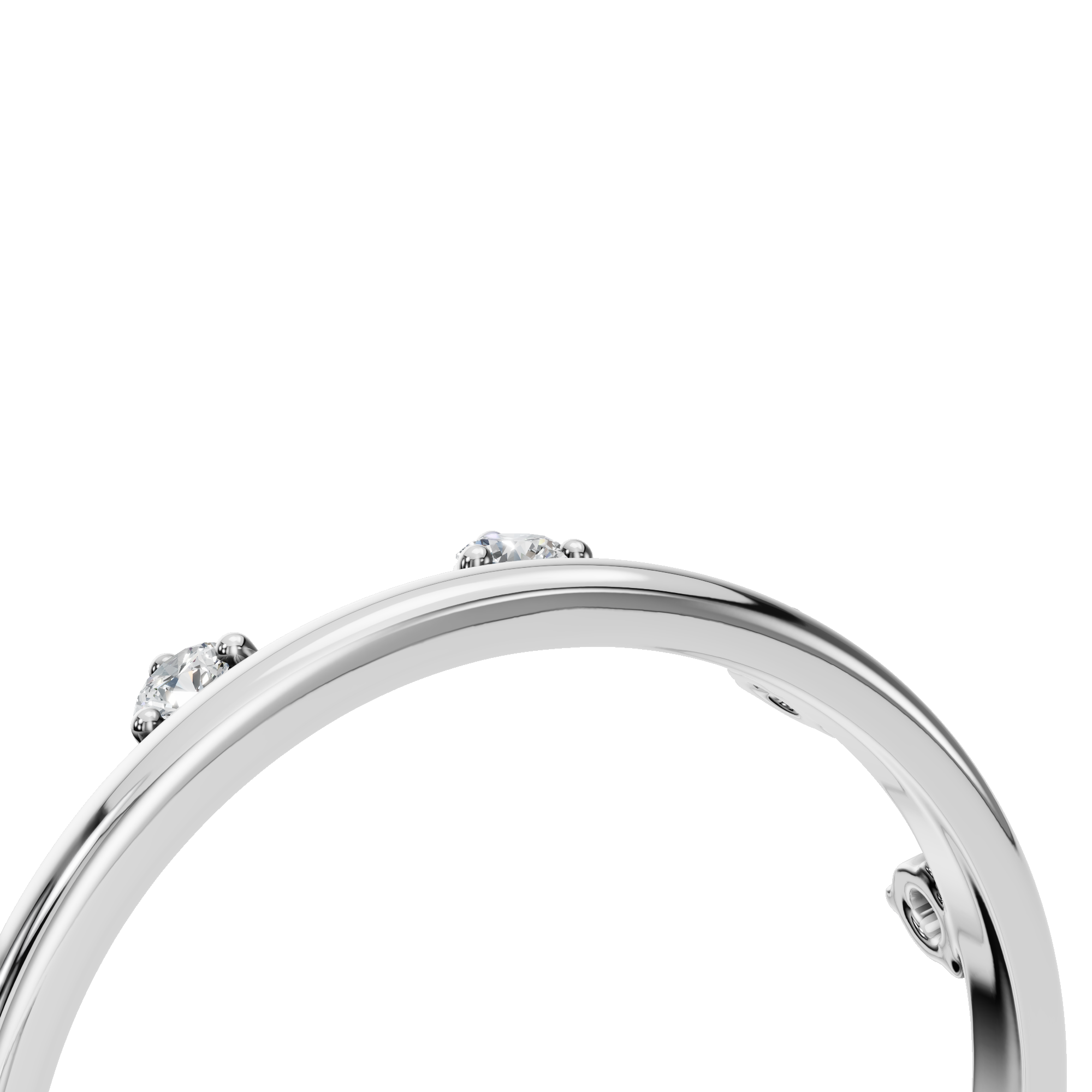 ROUND WEDDING BAND