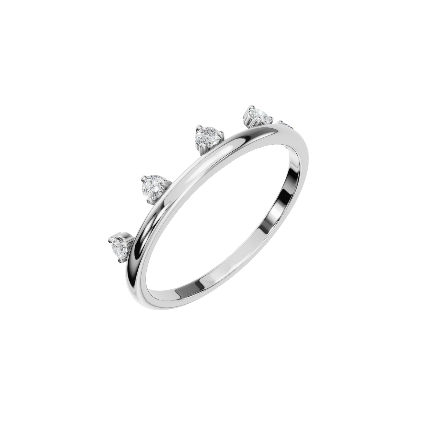 ROUND WEDDING BAND - M&D Signature Jewels