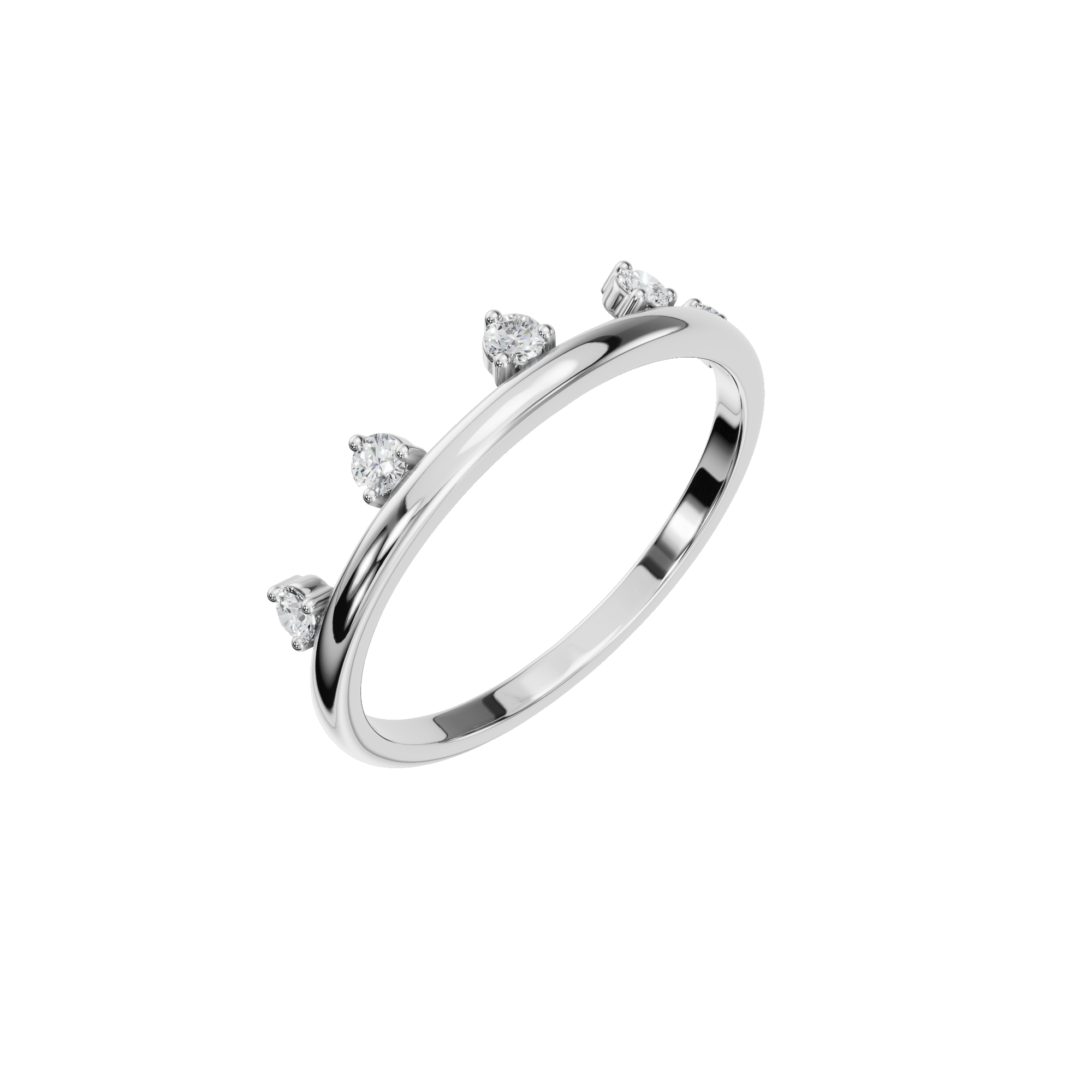 ROUND WEDDING BAND