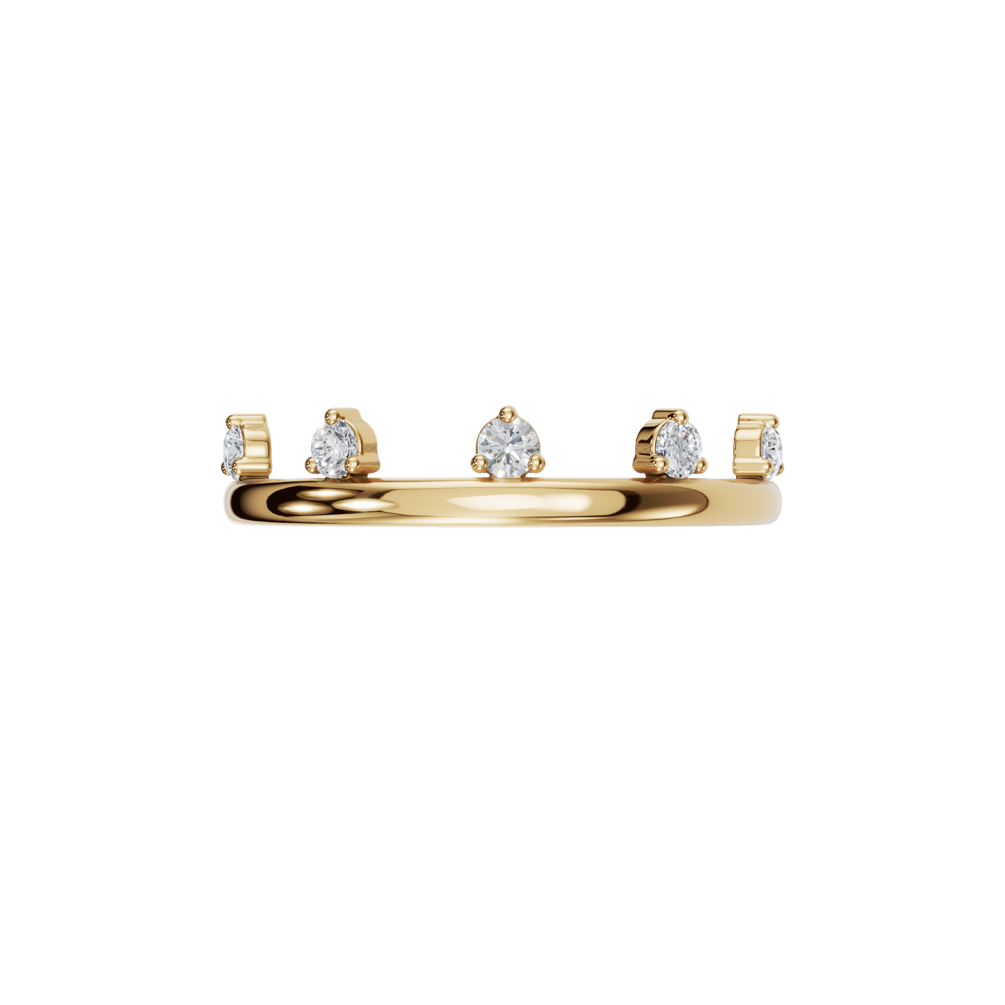 ROUND WEDDING BAND - M&D Signature Jewels