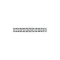 ROUND MILGRAIN ETERNITY WEDDING BAND