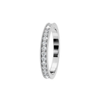 ROUND MILGRAIN ETERNITY WEDDING BAND