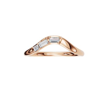BAGUETTE WEDDING BAND - M&D Signature Jewels