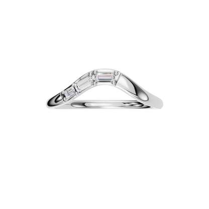 BAGUETTE WEDDING BAND - M&D Signature Jewels
