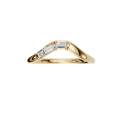 BAGUETTE WEDDING BAND - M&D Signature Jewels