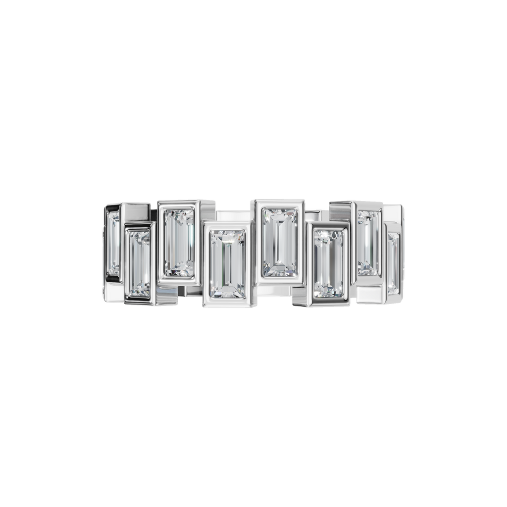 BAGUETTE ETERNITY WEDDING BAND