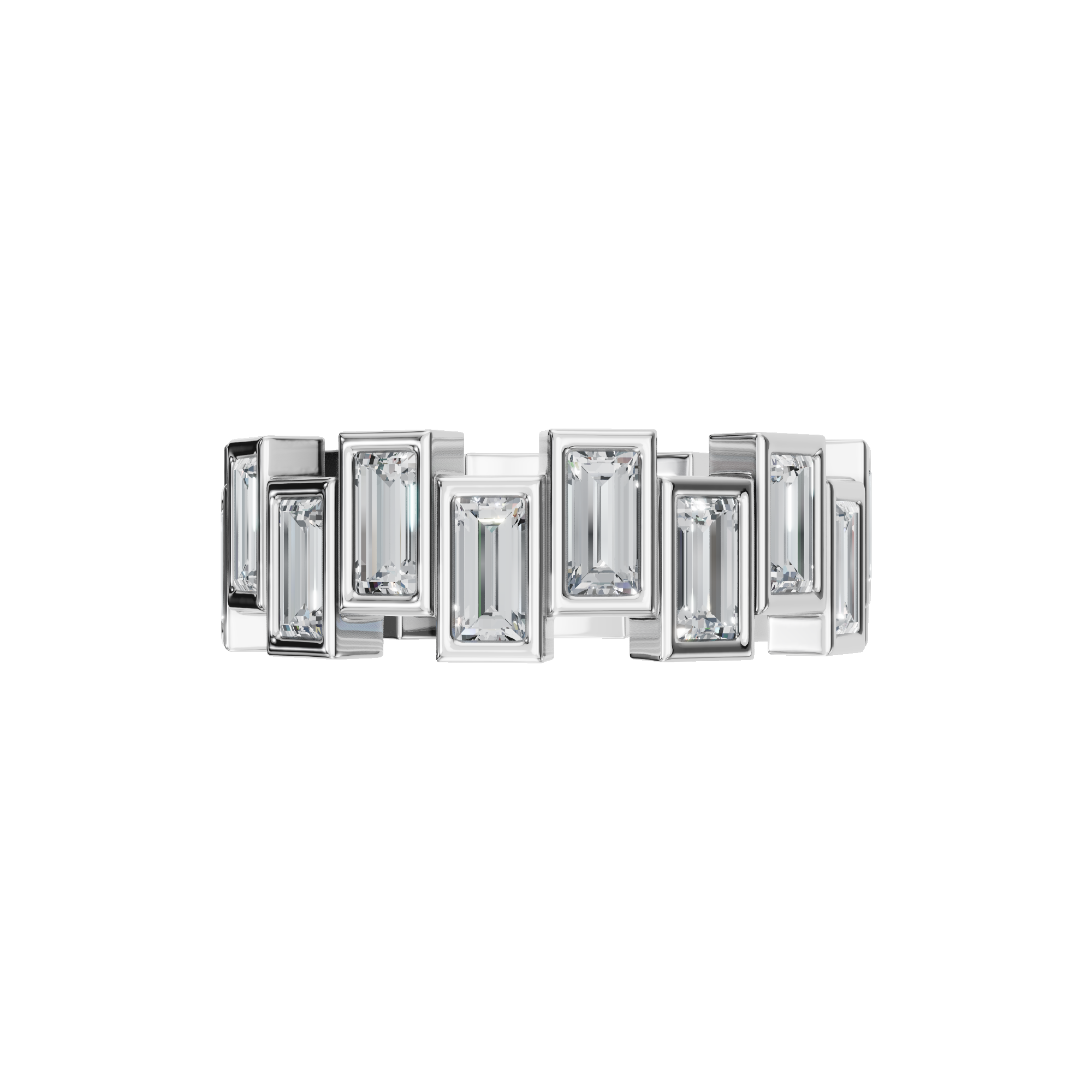 BAGUETTE ETERNITY WEDDING BAND