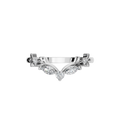 MARQUISE ROUND WEDDING BAND