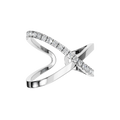 X SHAPE OPEN WEDDING BAND