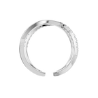X SHAPE OPEN WEDDING BAND