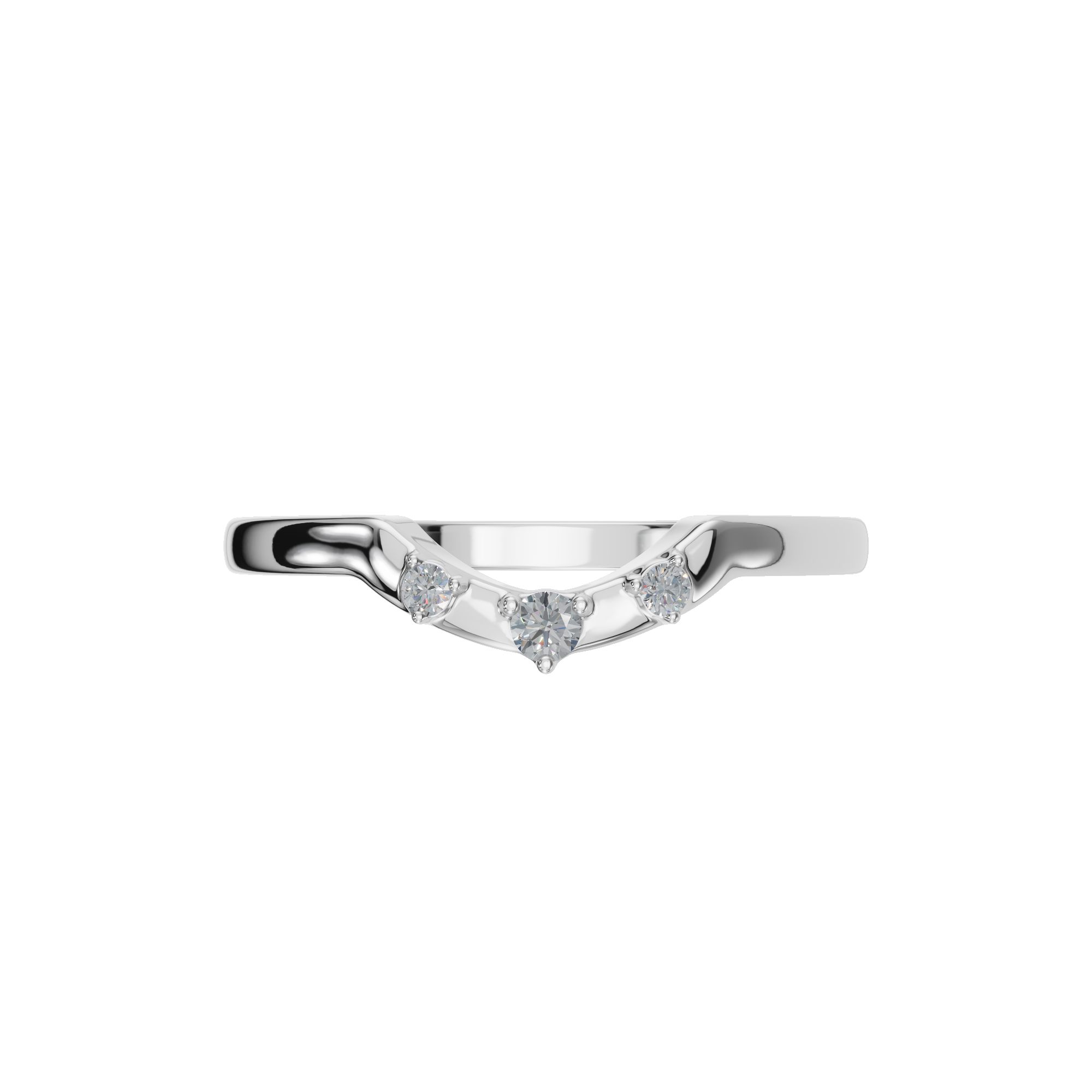 ROUND CURVE WEDDING BAND