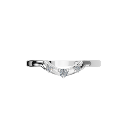 ROUND CURVE WEDDING BAND - M&D Signature Jewels