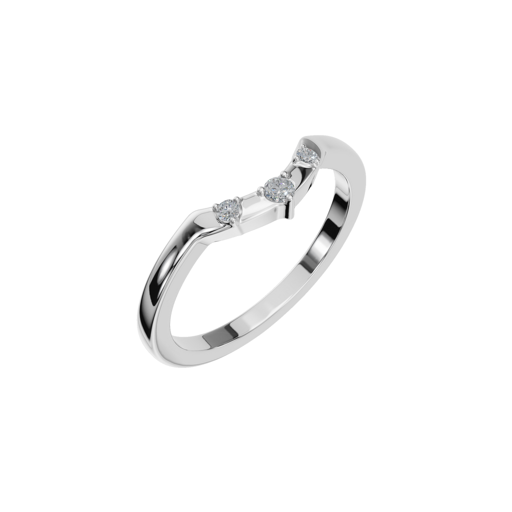 ROUND CURVE WEDDING BAND