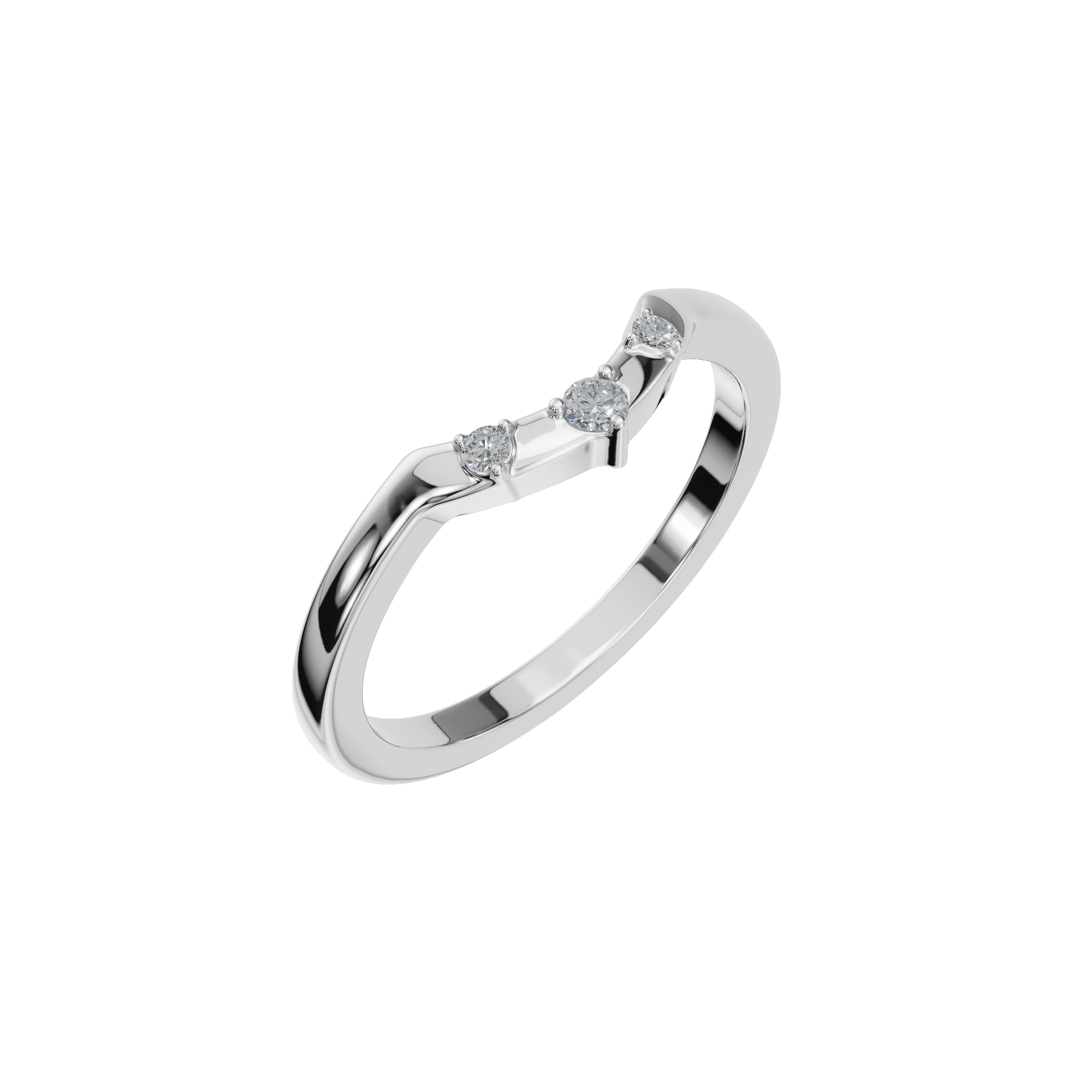 ROUND CURVE WEDDING BAND