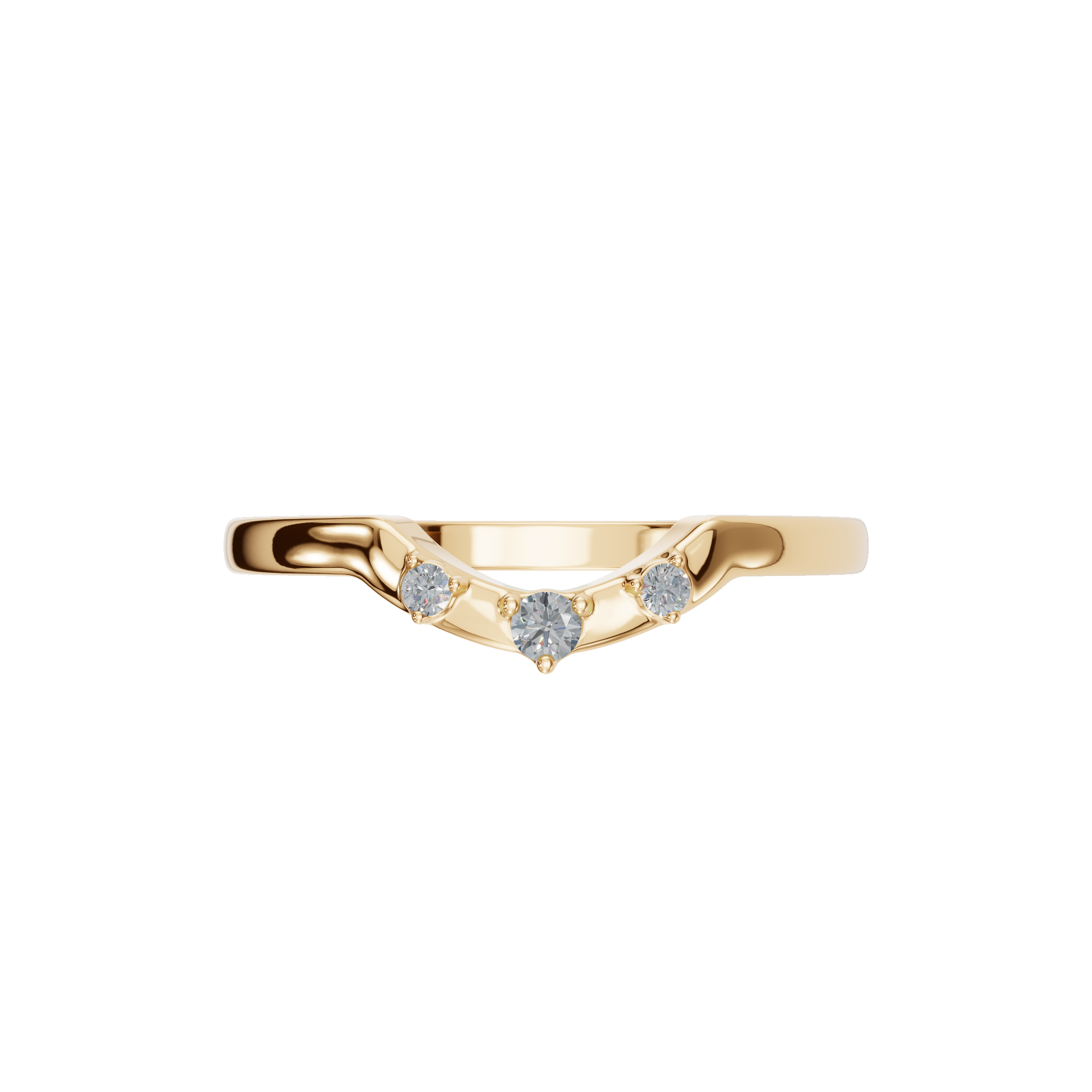 ROUND CURVE WEDDING BAND