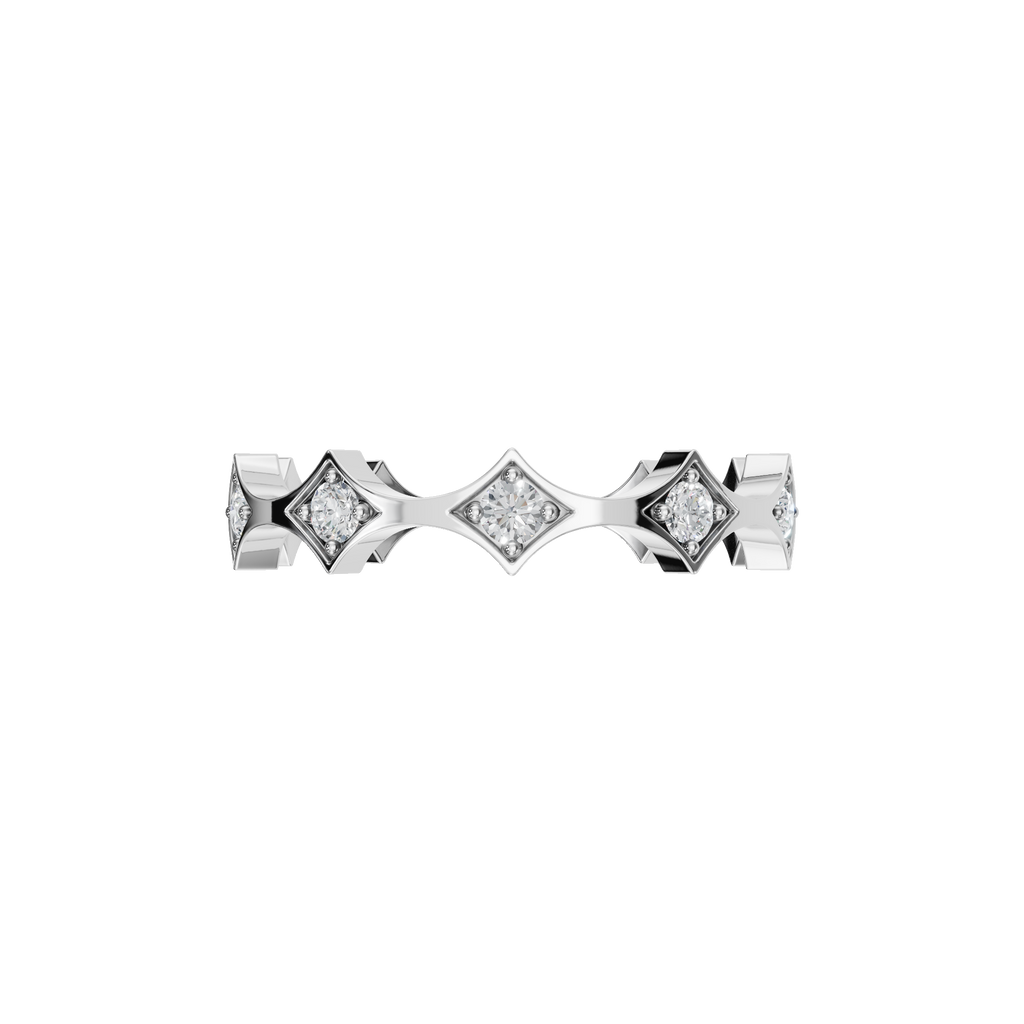ROUND FANCY WEDDING BAND
