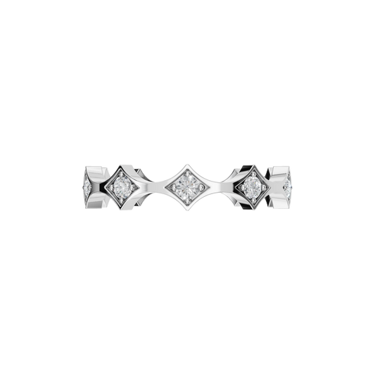 ROUND FANCY WEDDING BAND