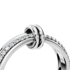 ROUND FANCY ETERNITY WEDDING BAND