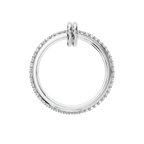 ROUND FANCY ETERNITY WEDDING BAND