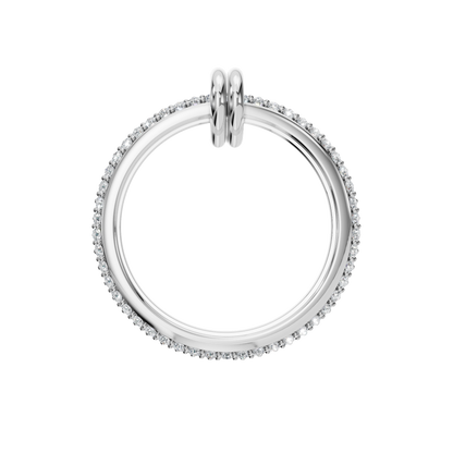 ROUND FANCY ETERNITY WEDDING BAND - M&D Signature Jewels