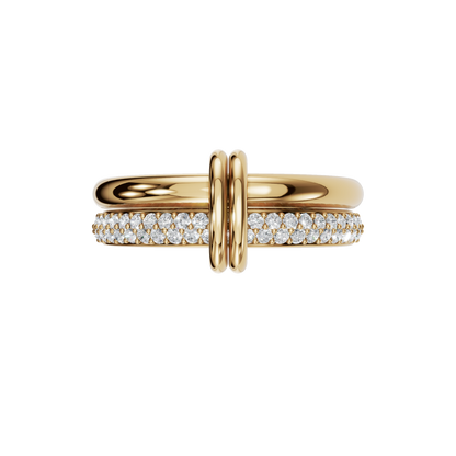 ROUND FANCY ETERNITY WEDDING BAND - M&D Signature Jewels