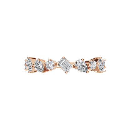 MULTI-SHAPE WEDDING BAND - M&D Signature Jewels