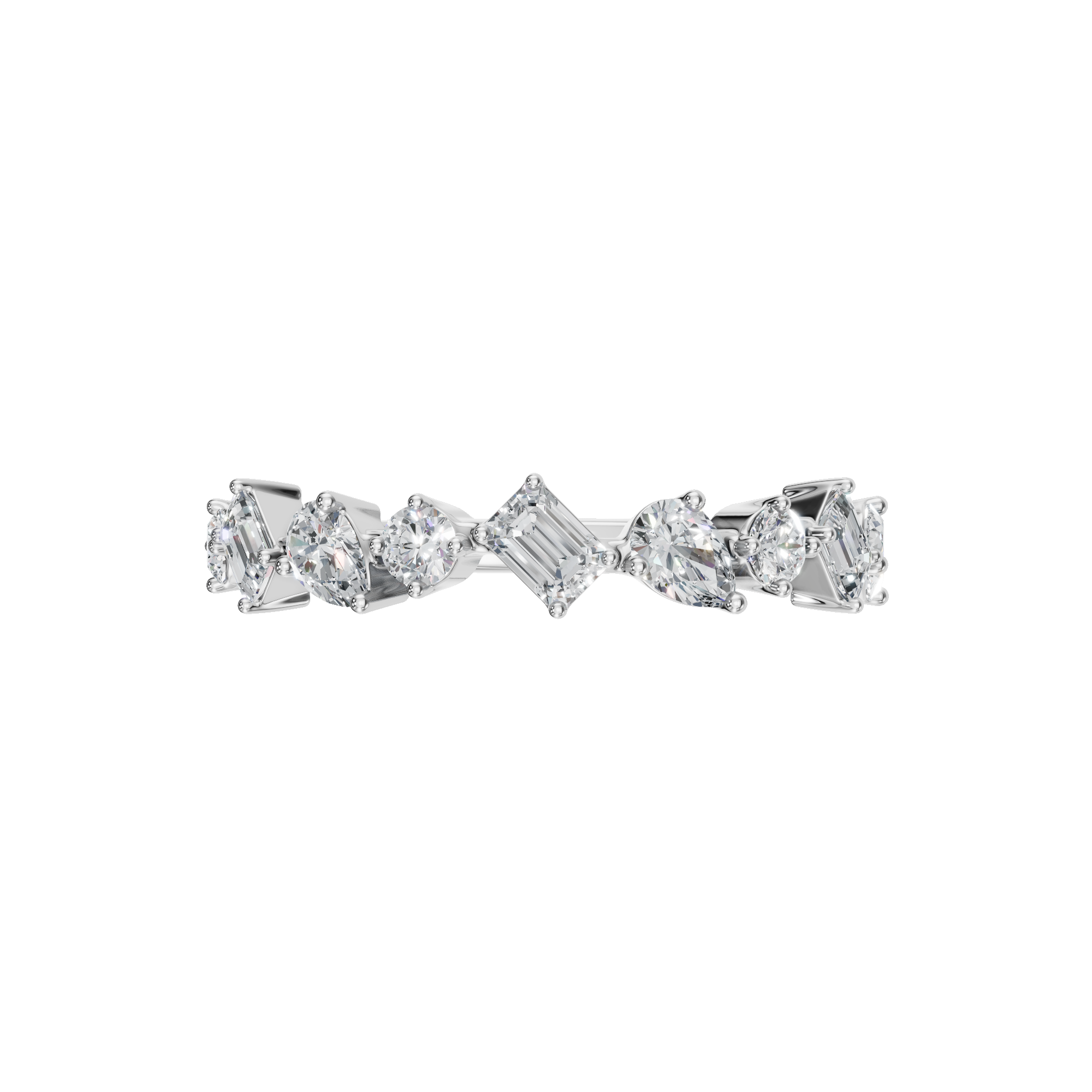MULTI-SHAPE WEDDING RING