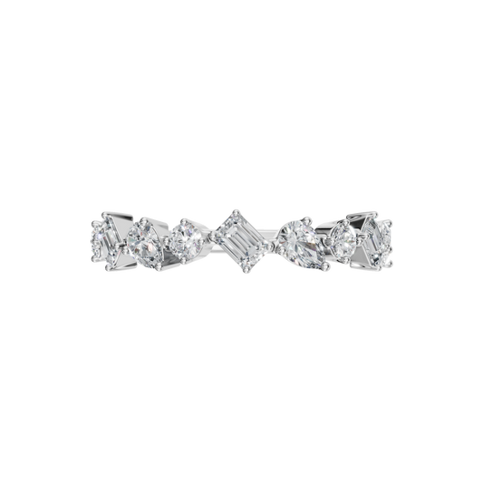 MULTI-SHAPE WEDDING BAND