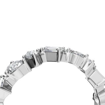 MULTI-SHAPE WEDDING RING - M&D Signature Jewels
