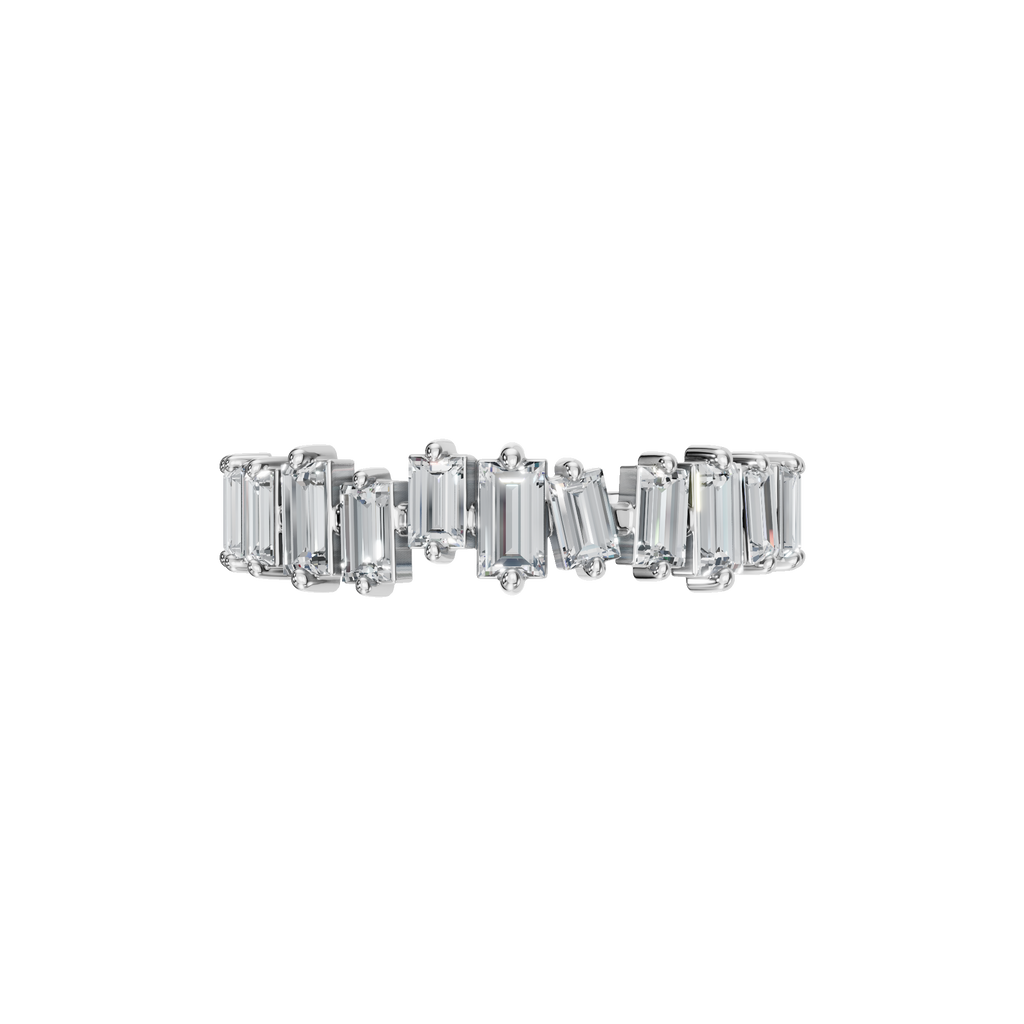 BAGUETTE WEDDING BAND