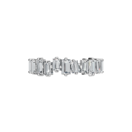 BAGUETTE WEDDING BAND