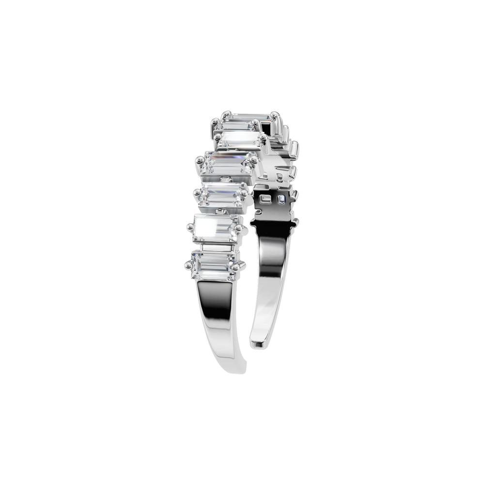BAGUETTE WEDDING BAND