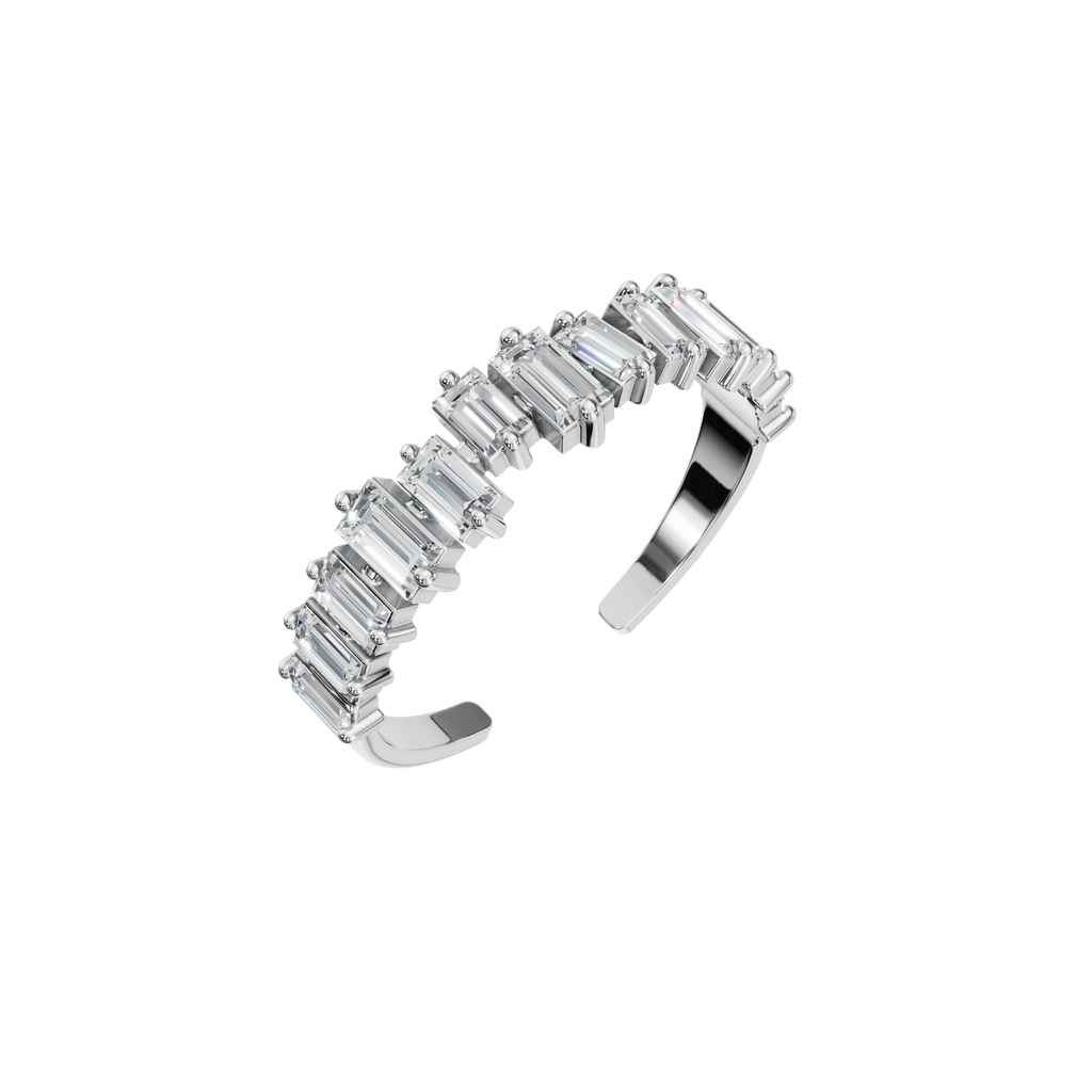 BAGUETTE WEDDING BAND