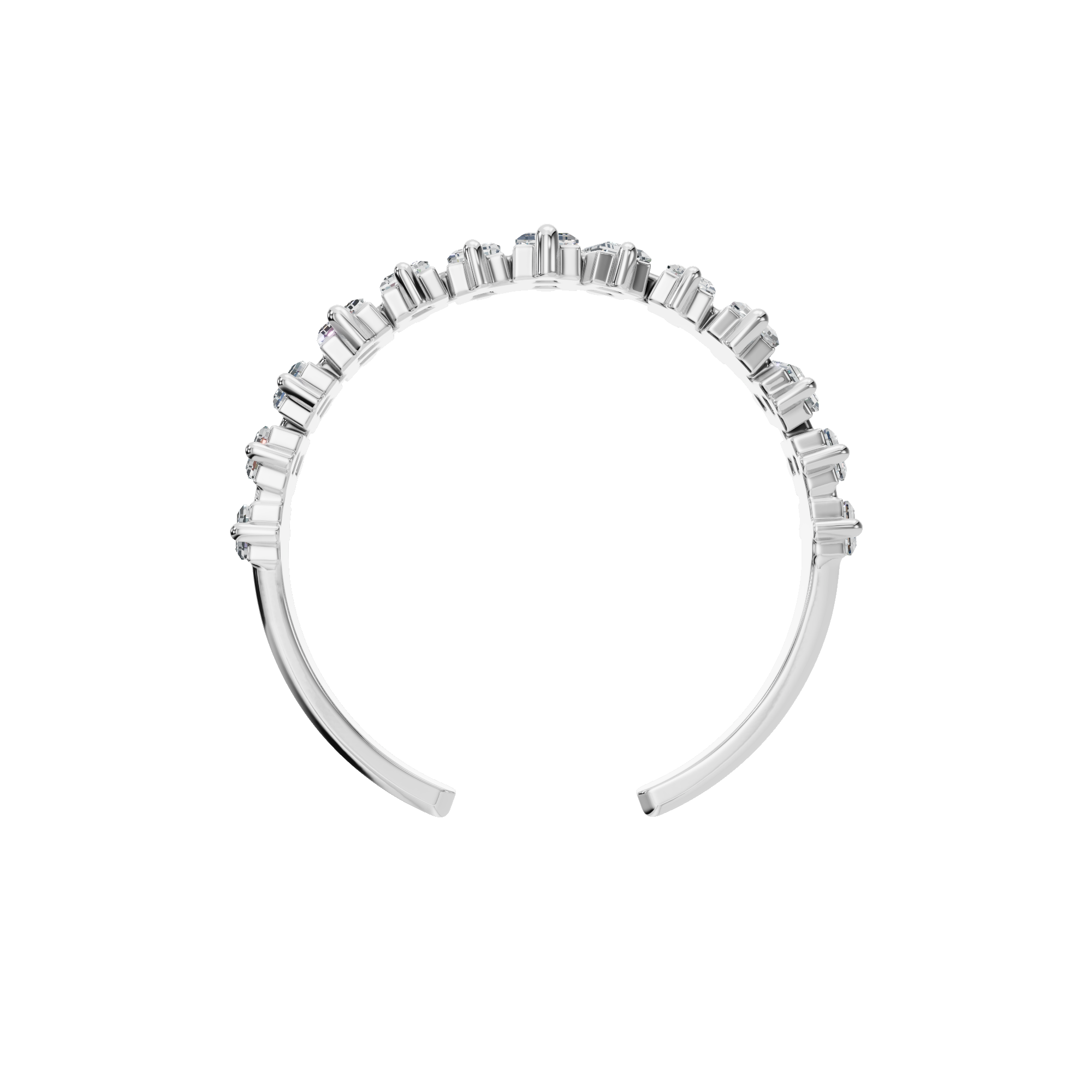 BAGUETTE WEDDING BAND