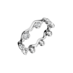 ROUND BEZEL ETERNITY WEDDING BAND