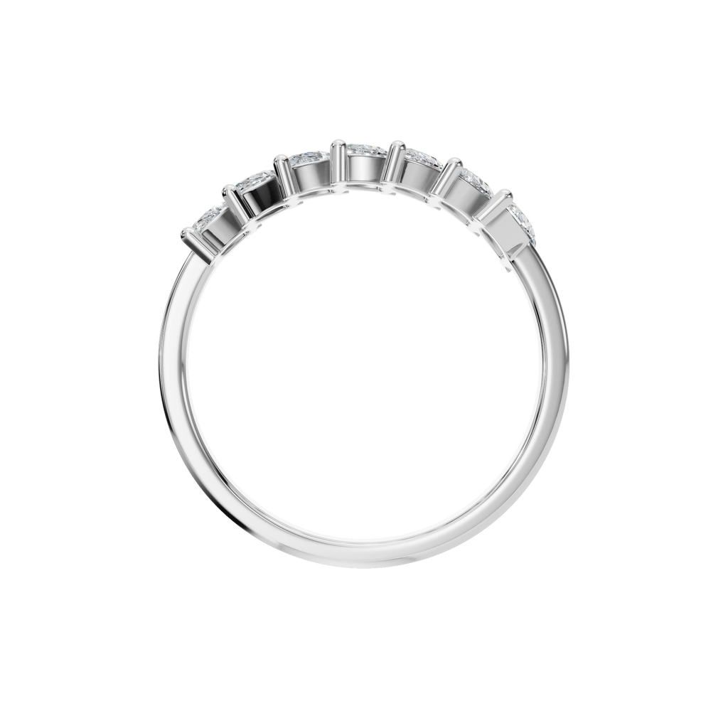 MARQUISE HALF ETERNITY WEDDING BAND