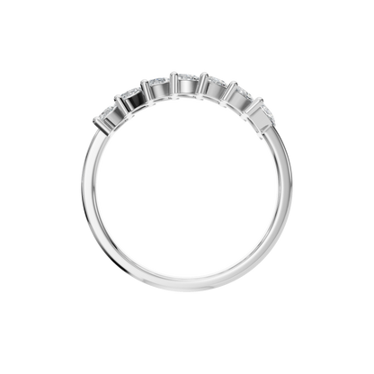MARQUISE HALF ETERNITY WEDDING BAND - M&D Signature Jewels