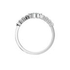 MARQUISE E-W PAVE WEDDING RING