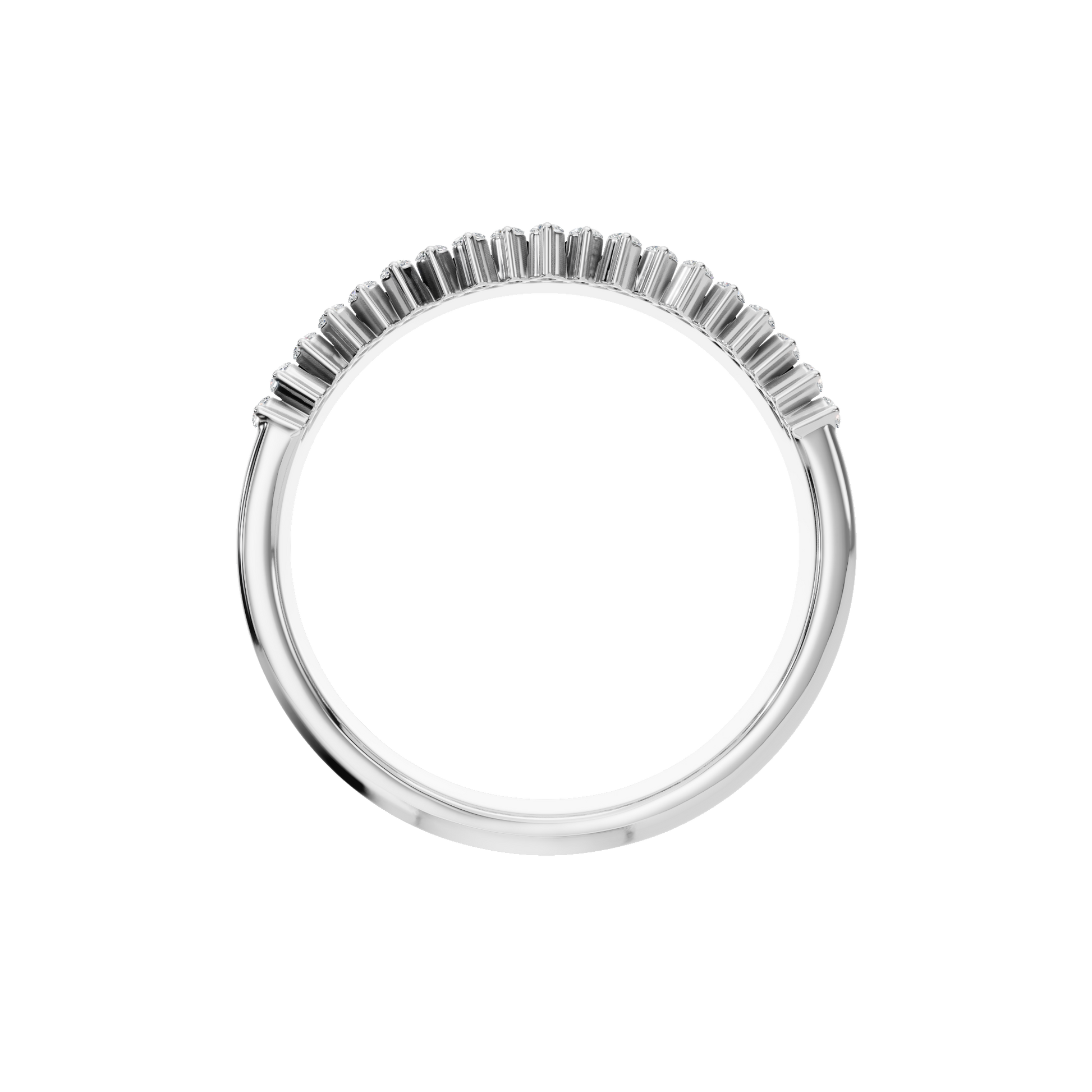 PAVE WEDDING BAND - M&D Signature Jewels