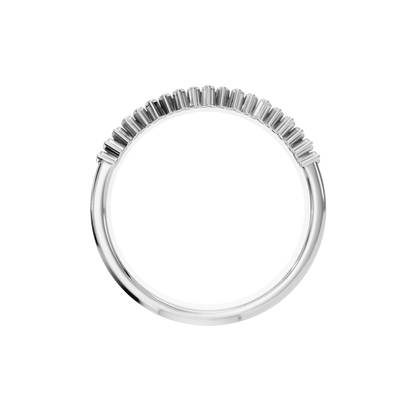 PAVE WEDDING BAND - M&D Signature Jewels