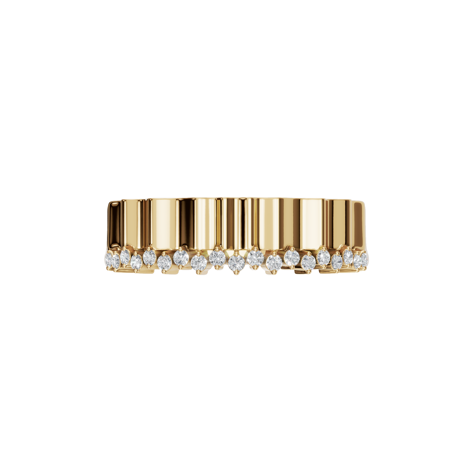PAVE WEDDING BAND - M&D Signature Jewels