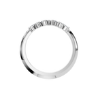 MARQUISE ROUND WEDDING BAND