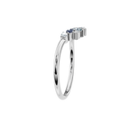 MULTI-SHAPE COLORED DIAMOND WEDDING BAND