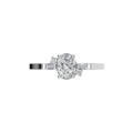 OVAL BAGUETTE THREE STONE RING
