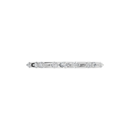 ROUND MARQUISE WEDDING BAND - M&D Signature Jewels