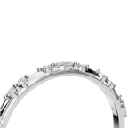 ROUND MARQUISE WEDDING BAND