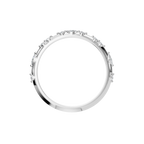 ROUND MARQUISE WEDDING BAND