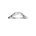 ROUND BEZEL WEDDING BAND